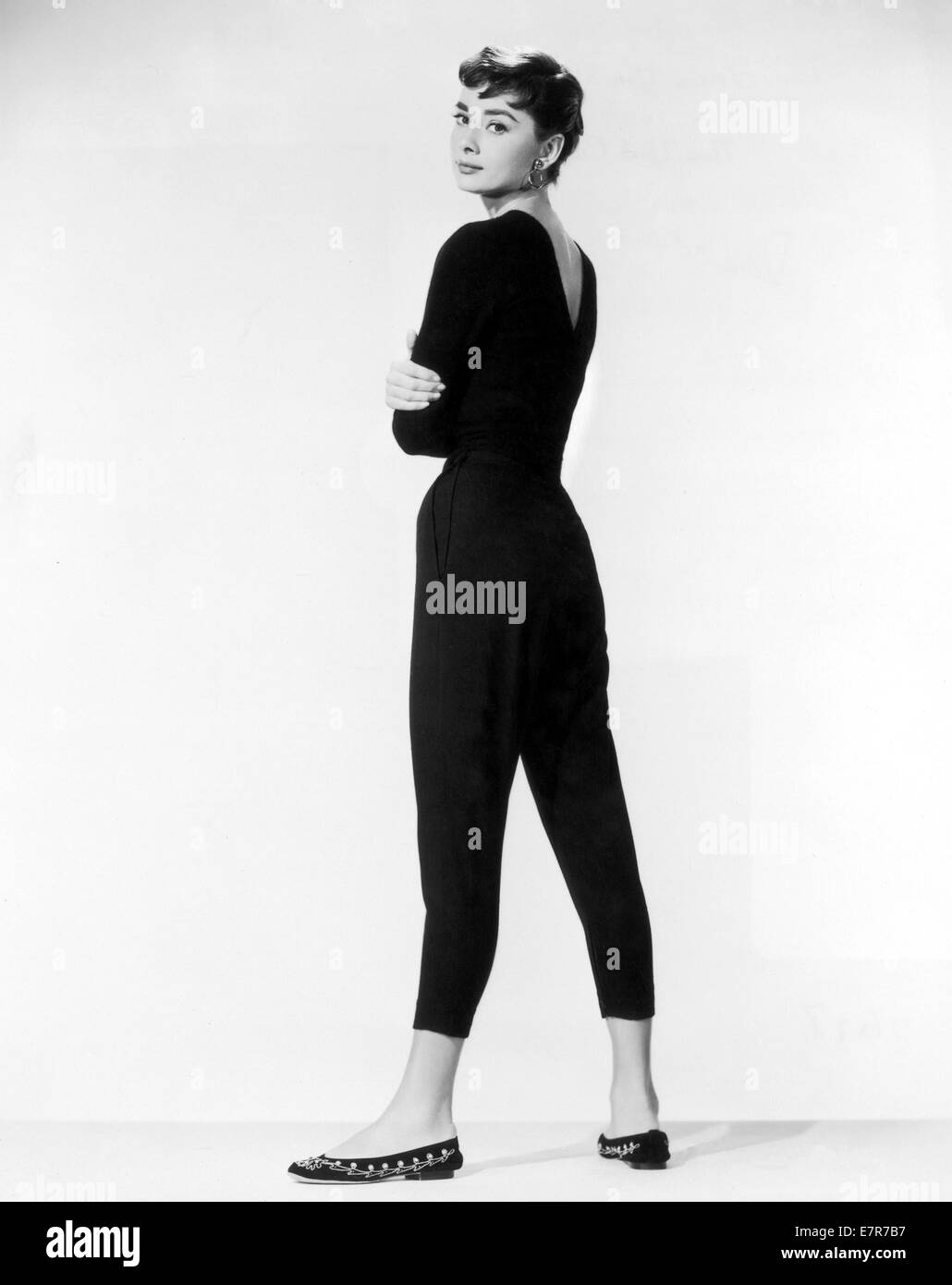 Sabrina  Year: 1954 USA Audrey Hepburn  Director: Billy Wilder Stock Photo