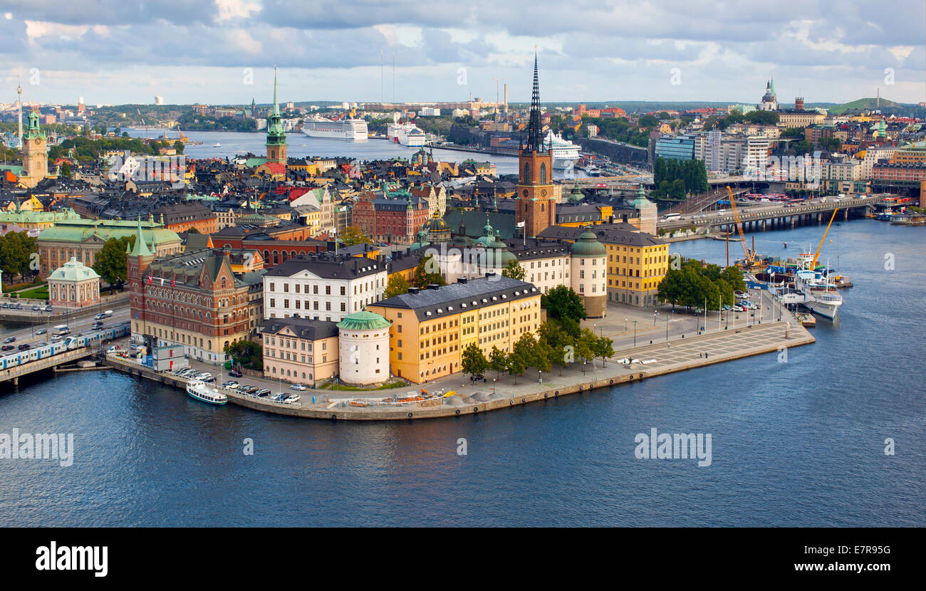 Stockholm city Stock Photo