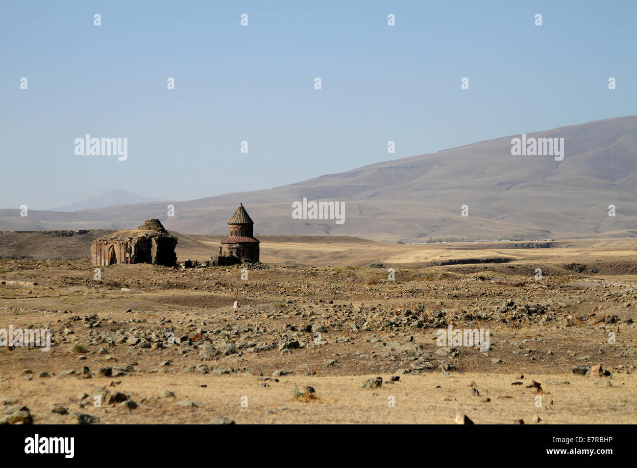 The Church of the Holy Apostles (left) and the second Church of St