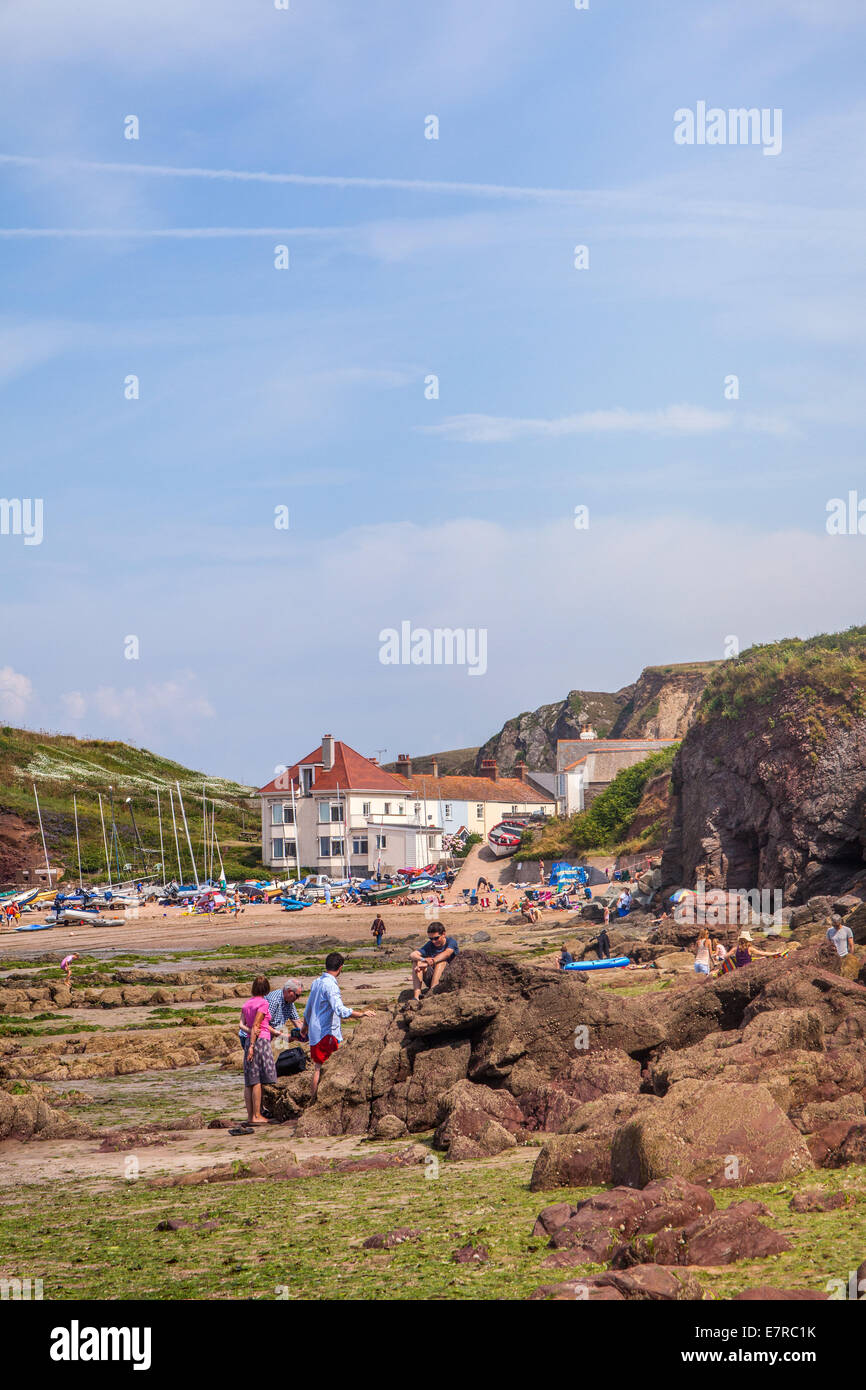 Hope Cove, Kingsbridge, Devon, England, United Kingdom Stock Photo Alamy