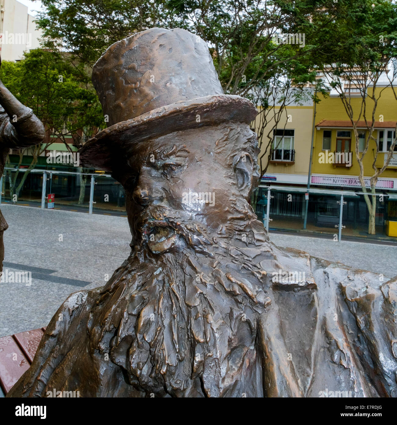 Statues in King Square Stock Photo Alamy
