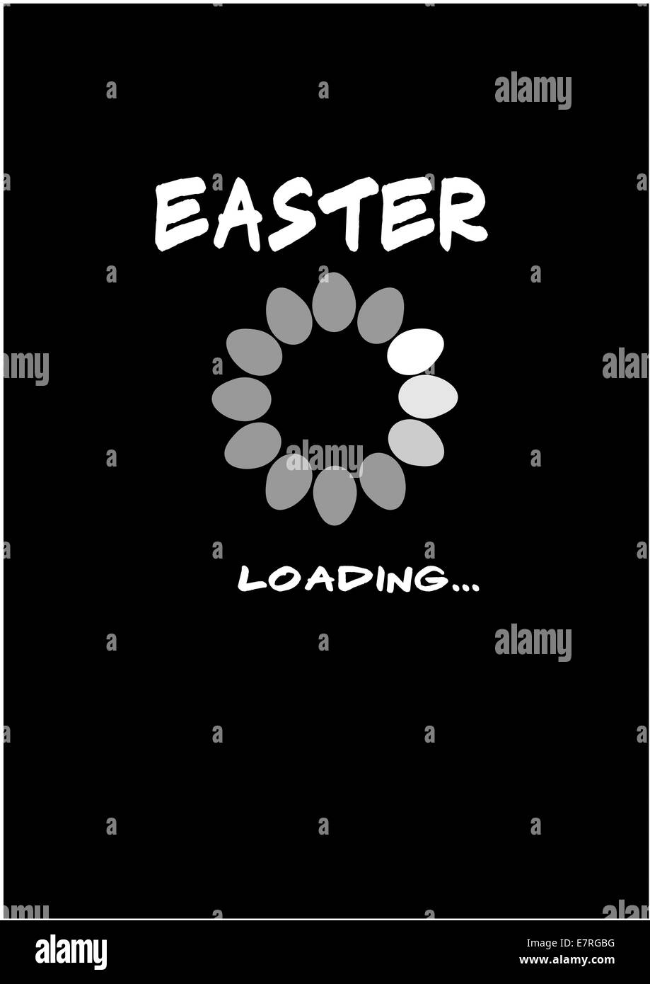 Circular progress loader Black and White Stock Photos & Images - Alamy