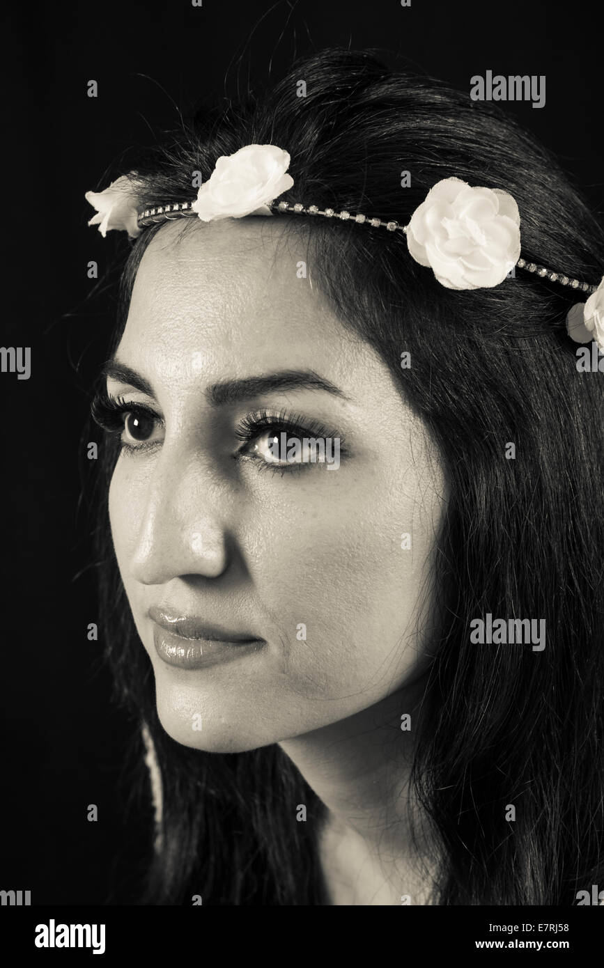 Close up portrait woman striking hi-res stock photography and images ...