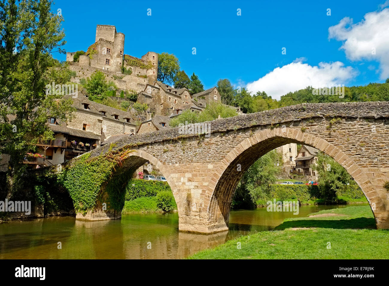 Chateau de Belcastel Aveyron South West France Europe EU European Union