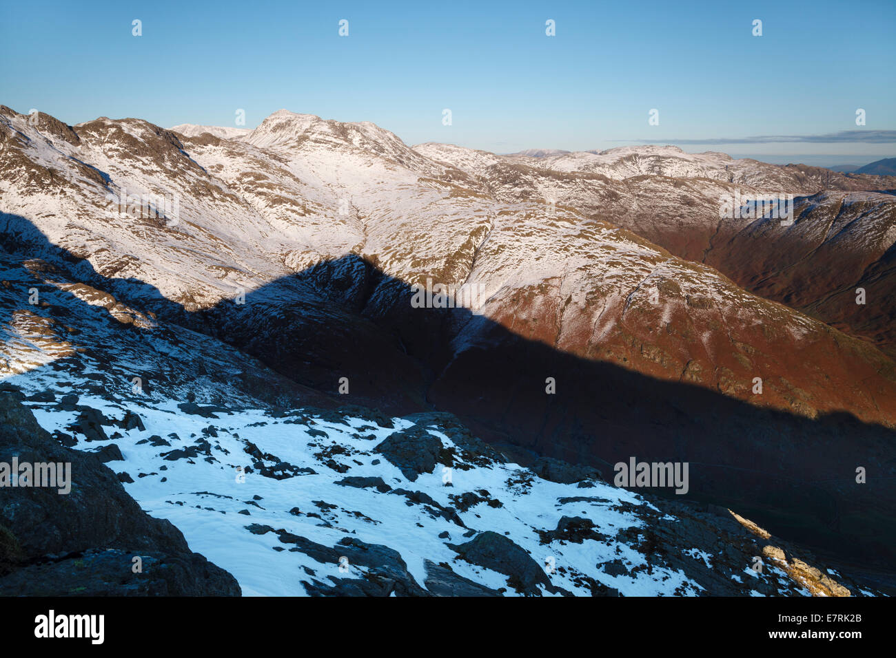 Bow Fell, Lake District, Cumbria, UK Stock Photo