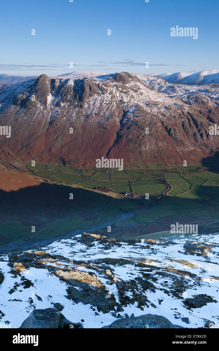 The Langdale Pikes, Lake District, Cumbria, UK Stock Photo