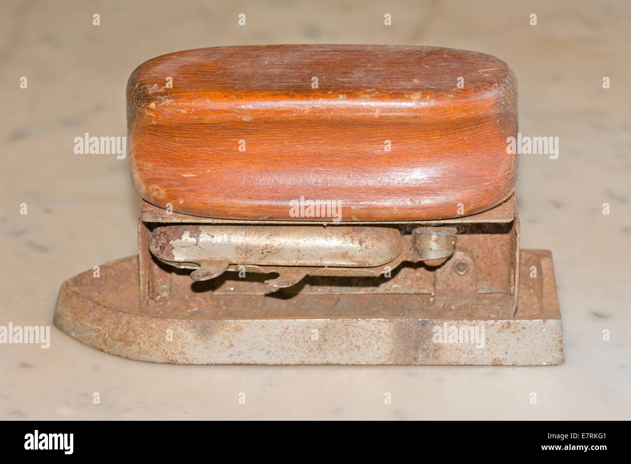 Vintage Boudoir iron Stock Photo