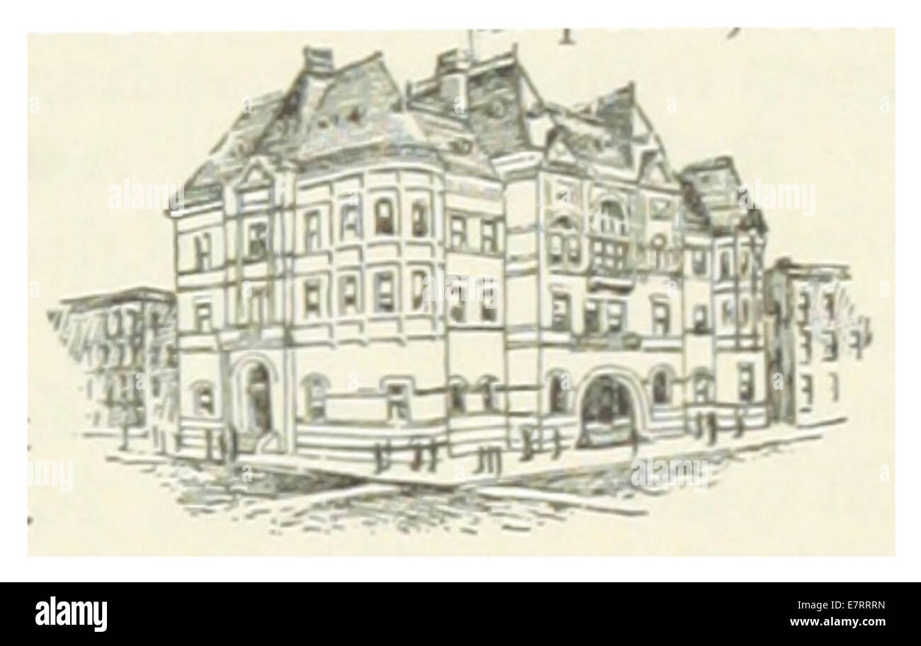 USKS(1891) p273 LEAVENWORTH, POST OFFICE Stock Photo Alamy