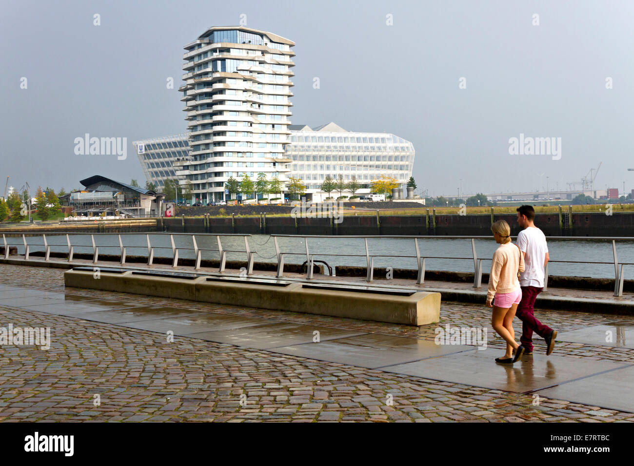 Marco Polo Tower Harbour City Hafen City Hamburg Germany Europe