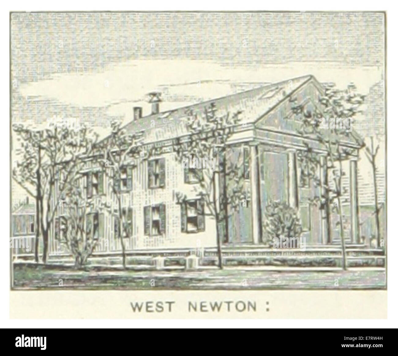Us ma 1891 p360 west newton hires stock photography and images Alamy