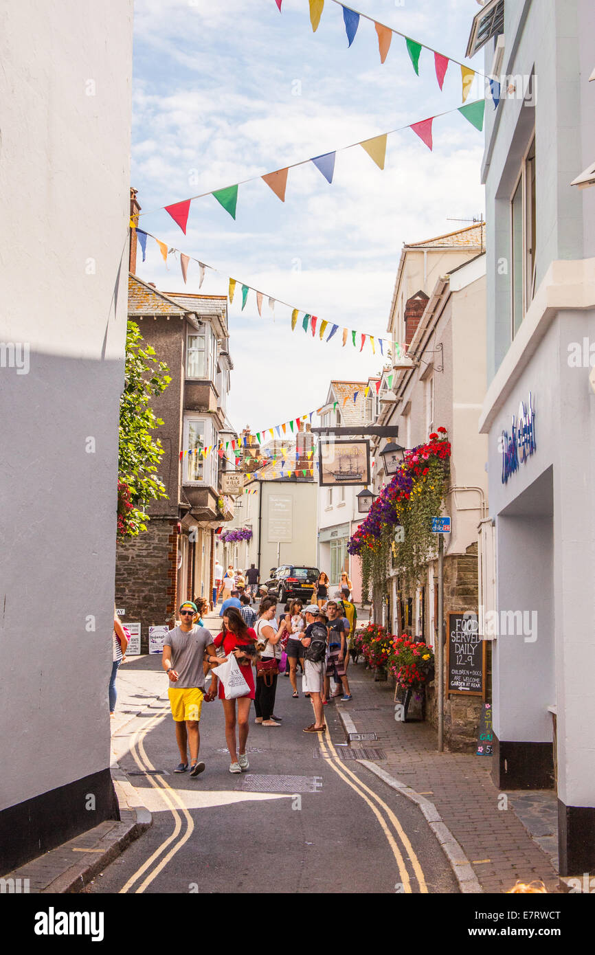 Fore Street, South Hams, Devon, England, United Kingdom Stock