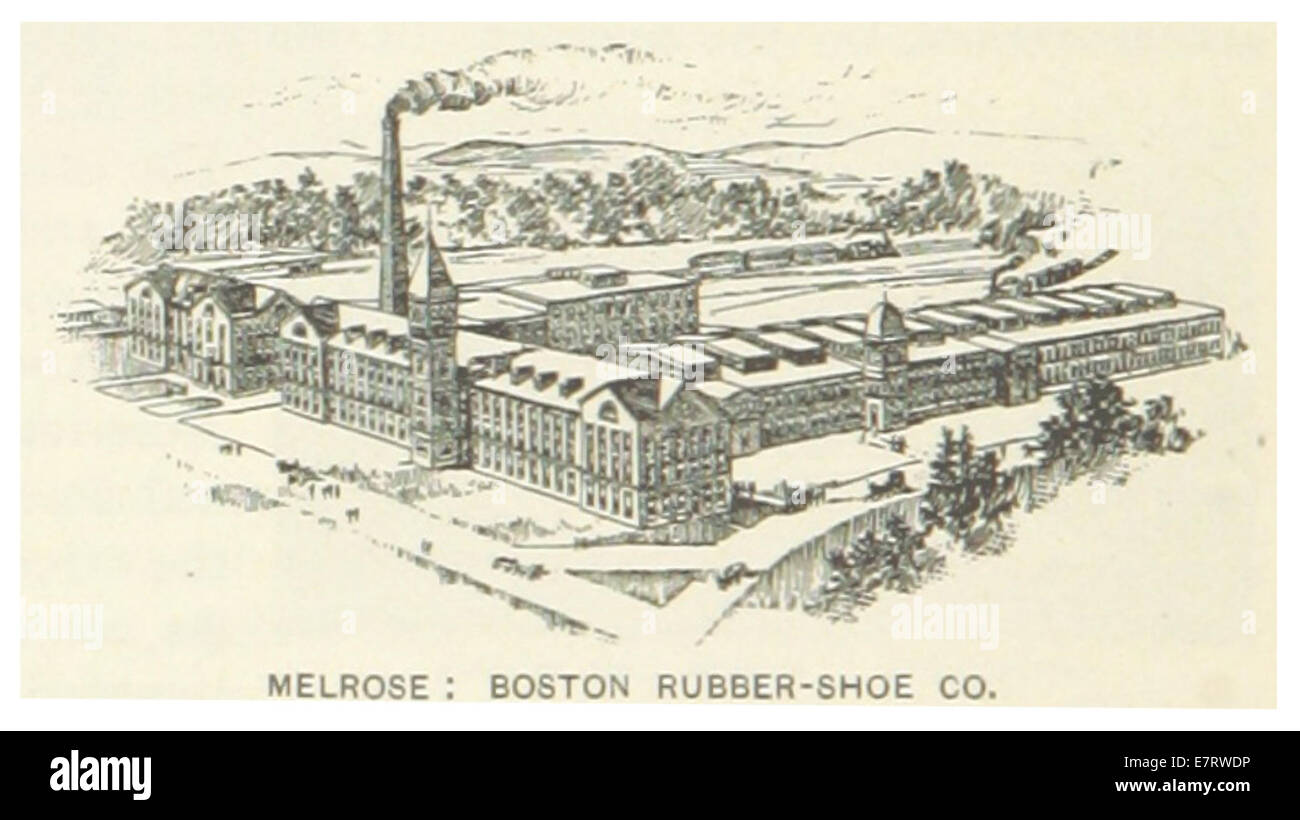 USMA(1891) p384 MELROSE, FACTORY OF THE BOSTON RUBBERSHOE COMPANY