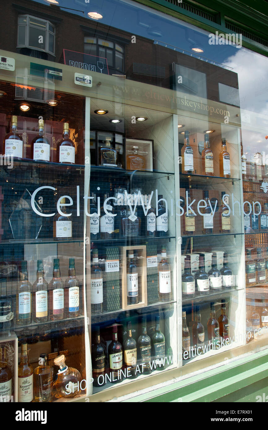 Celtic Whiskey Shop, Dublin, Ireland Stock Photo Alamy