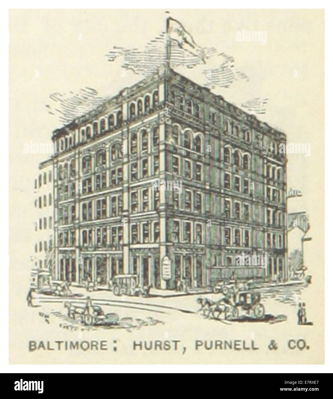 USMD(1891) p338 BALTIMORE, HURST, PURNELL & COMPANY Stock Photo Alamy