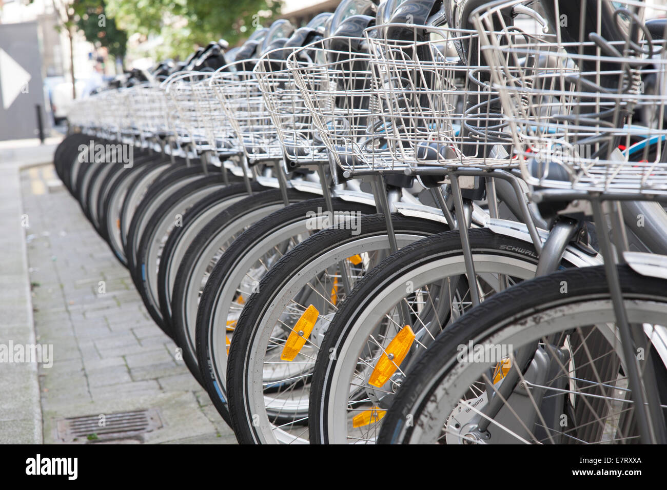 Dublin bikes for hire hires stock photography and images Alamy