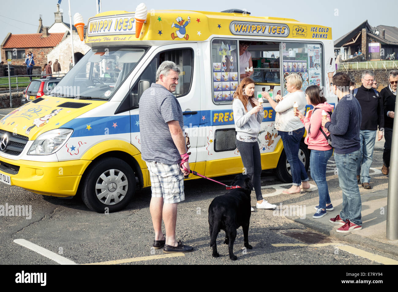 Scotland ice cream van hires stock photography and images Alamy