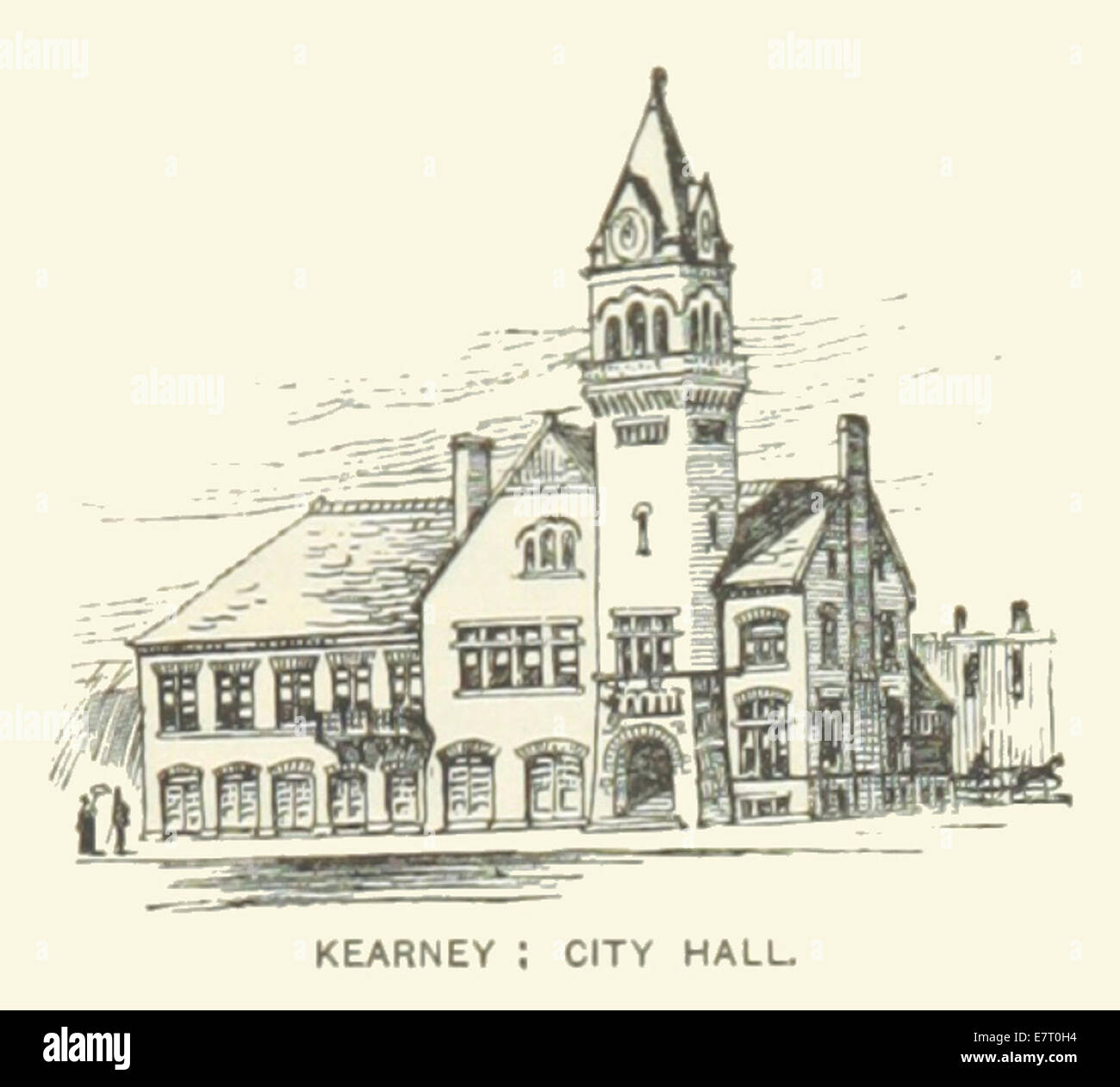 Kearney map hi-res stock photography and images - Alamy