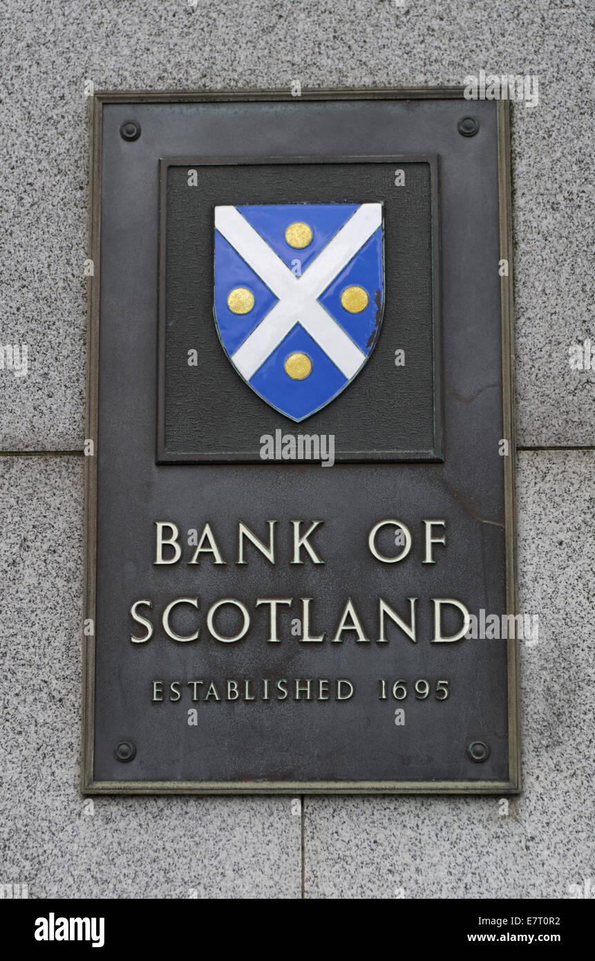 Bank of scotland branch hires stock photography and images Alamy