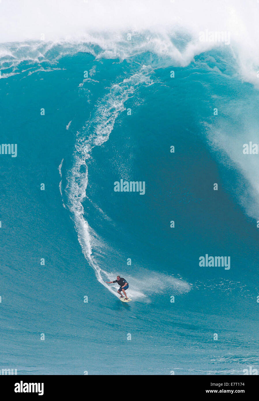 Nov 26, 2002; Jaws, Maui, Hawaii; The Billabong XXL Biggest Wave Awards  held in Anaheim, CA. Teenage Hawaiian surfer MAKUA ROTHMAN of Sunset Beach,  Oahu captured the Billabong XXL Global Big Wave