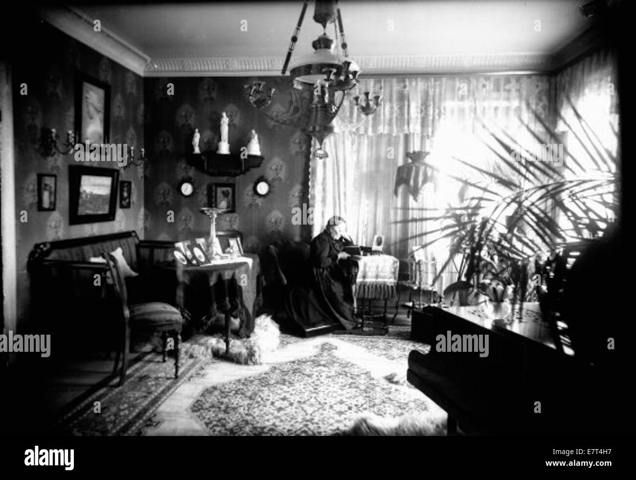 Home nook Black and White Stock Photos Images Alamy