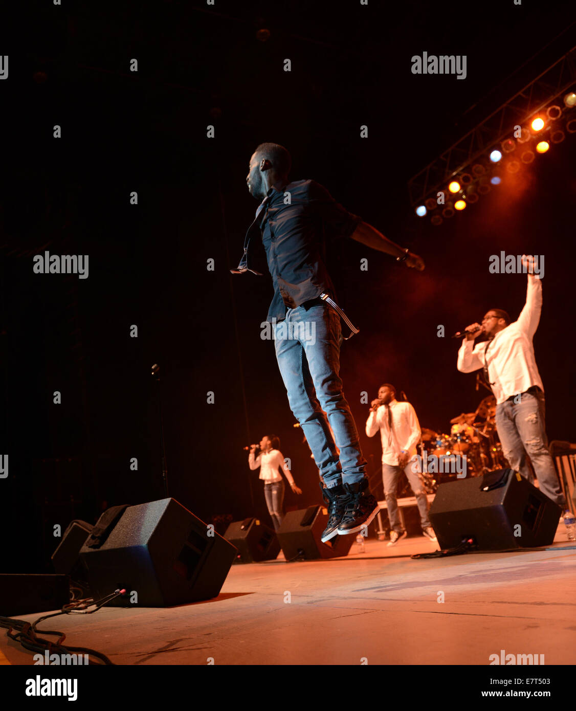 Portsmouth, Virginia, USA. 19th Sep, 2014. TYE TRIBBETT performs during ...