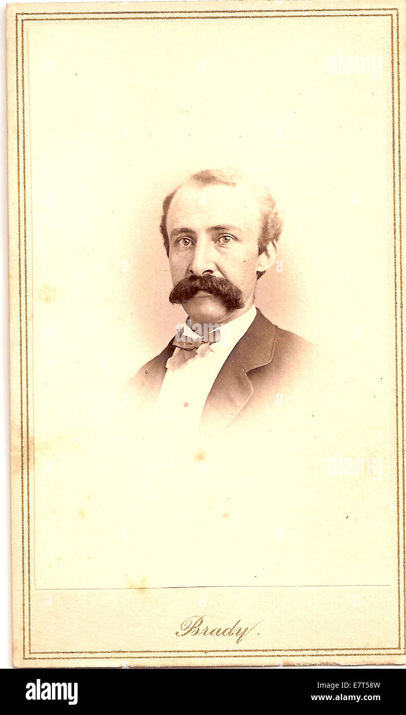 Portrait of Ramsay Crooks Jr. Date: 1862 August 19 Photographer: Brady's National Photographic Portrait Galleries, New York. Portrait of Ramsay Crooks Jr 7496076274 o Stock Photo
