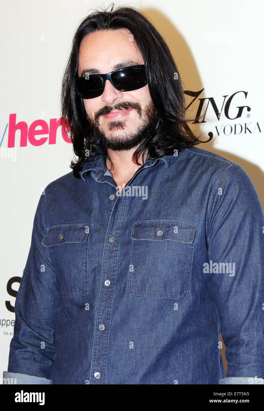 The Unlikely Heroes Spring Benefit: Love Is Heroic - Arrivals  Featuring: Nezzo Where: Los Angeles, California, United States When: 20 Mar 2014 Stock Photo