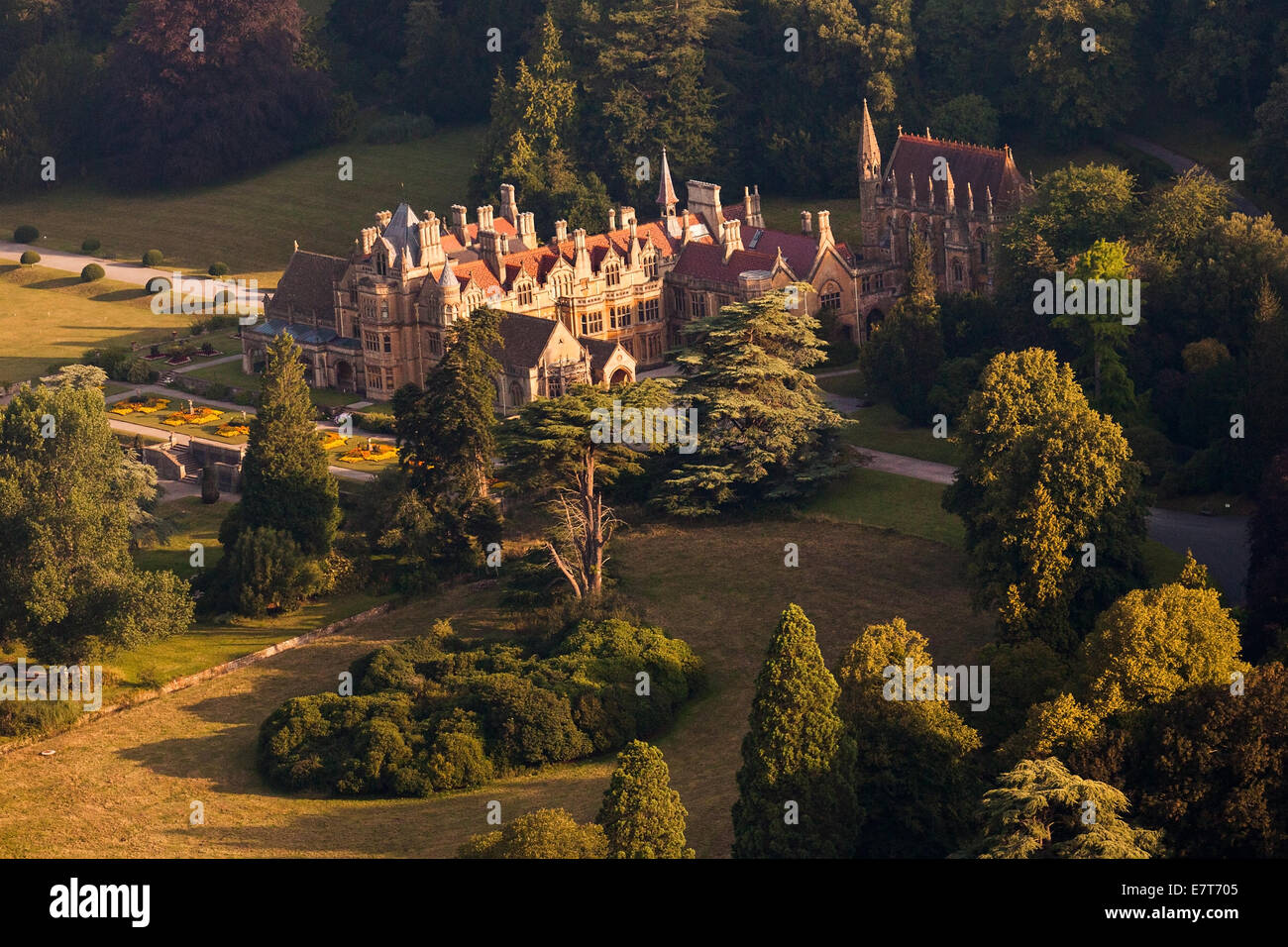 Ashton Court house in bristol UK mansion above England. English