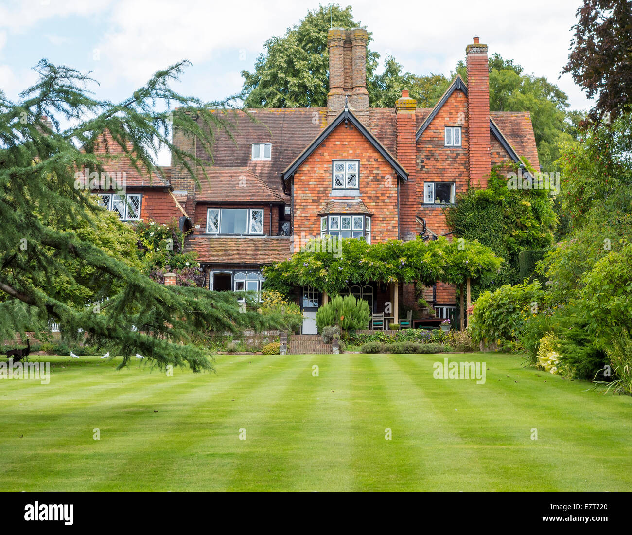 Marle Place Gardens and Gallery, Brenchley Kent Stock Photo 73676456