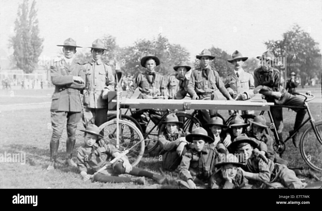 Boy scouts of america vintage hi-res stock photography and