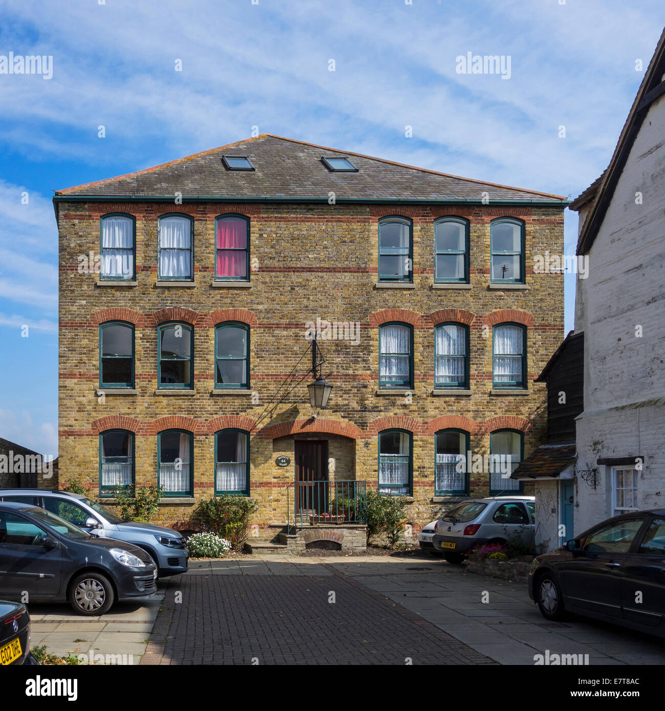 Watneys Wharf, The Strand, Sandwich - Converted to Apartments Stock Photo