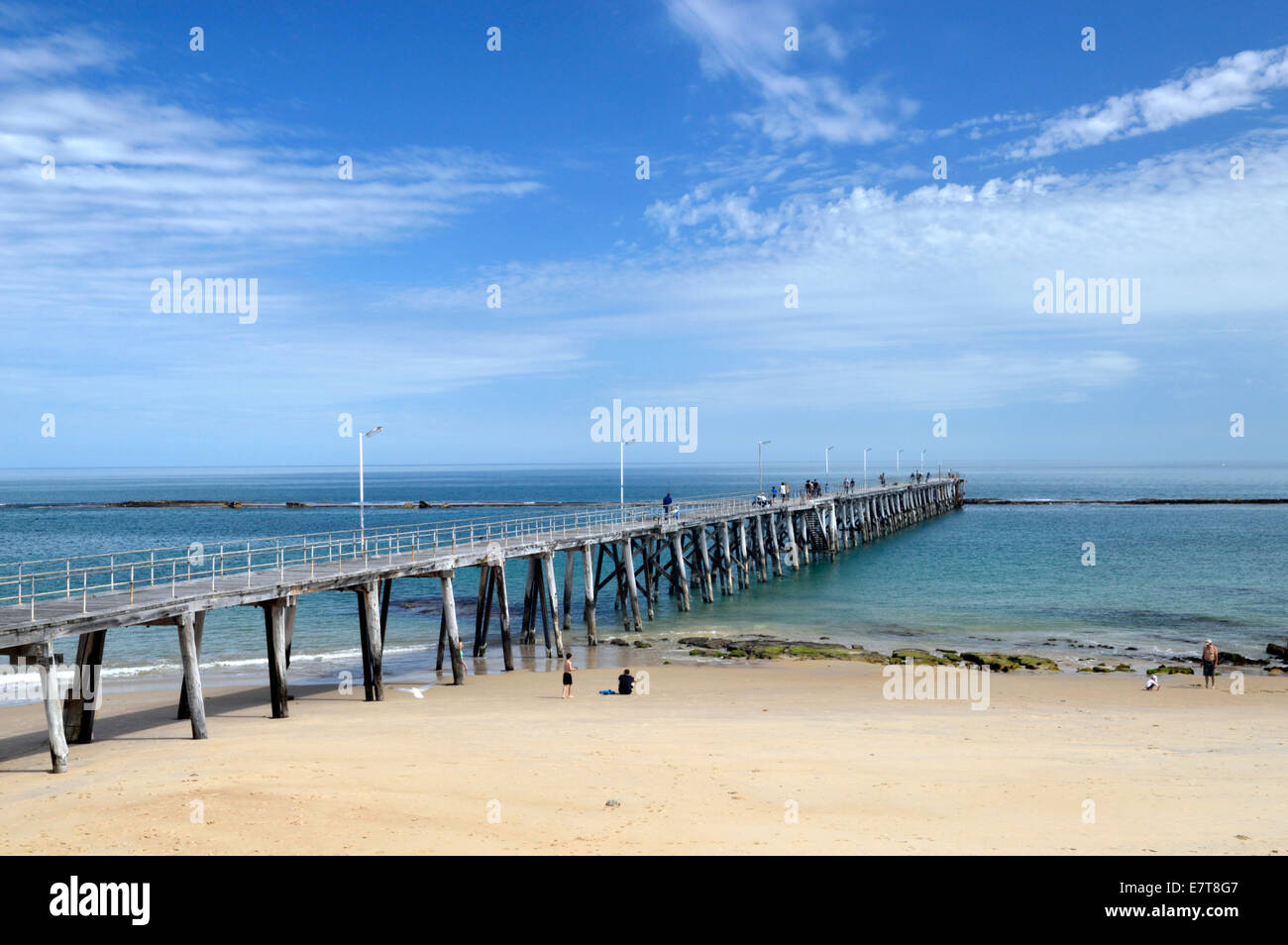 Port Noarlunga, Adelaide, South Australia Stock Photo