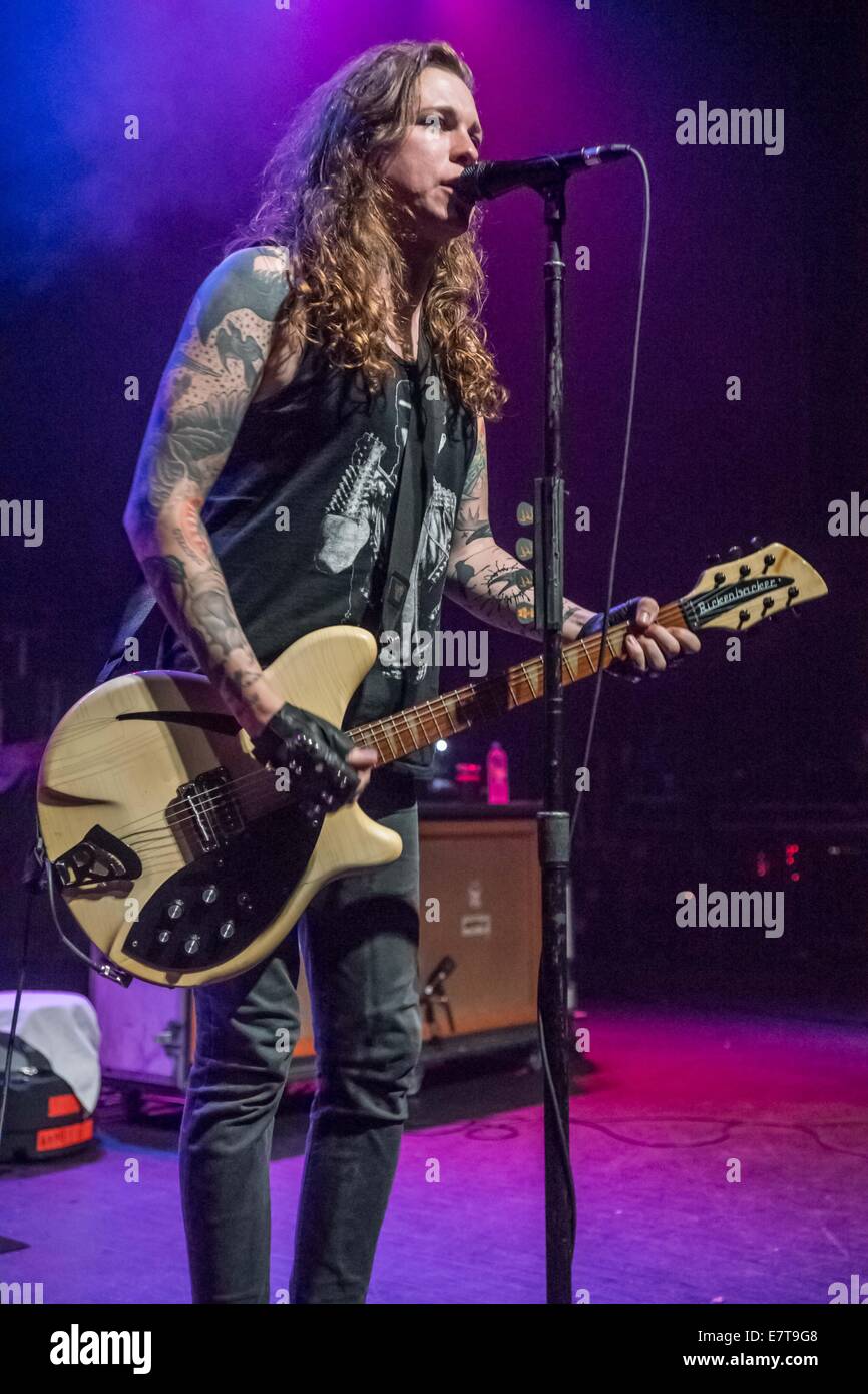 Detroit, MI, USA. 20th Sep, 2014. LAURA JANE GRACE of the band Against ...