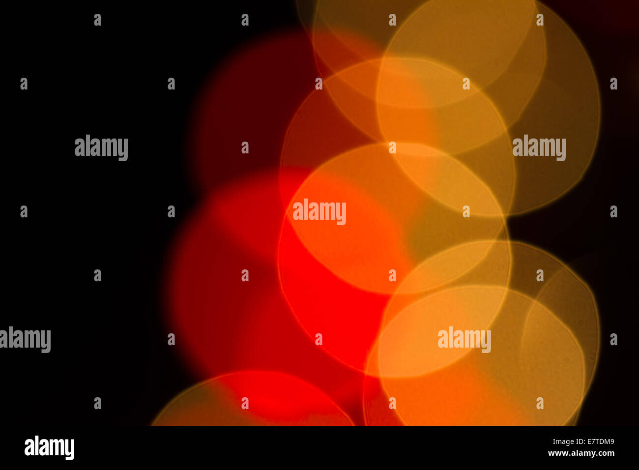 Abstract red defocused christmas lights as background Stock Photo - Alamy