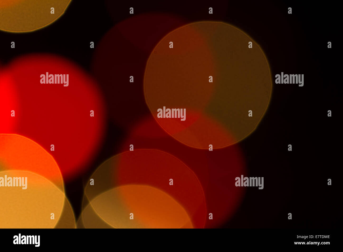 Abstract red defocused christmas lights as background Stock Photo - Alamy