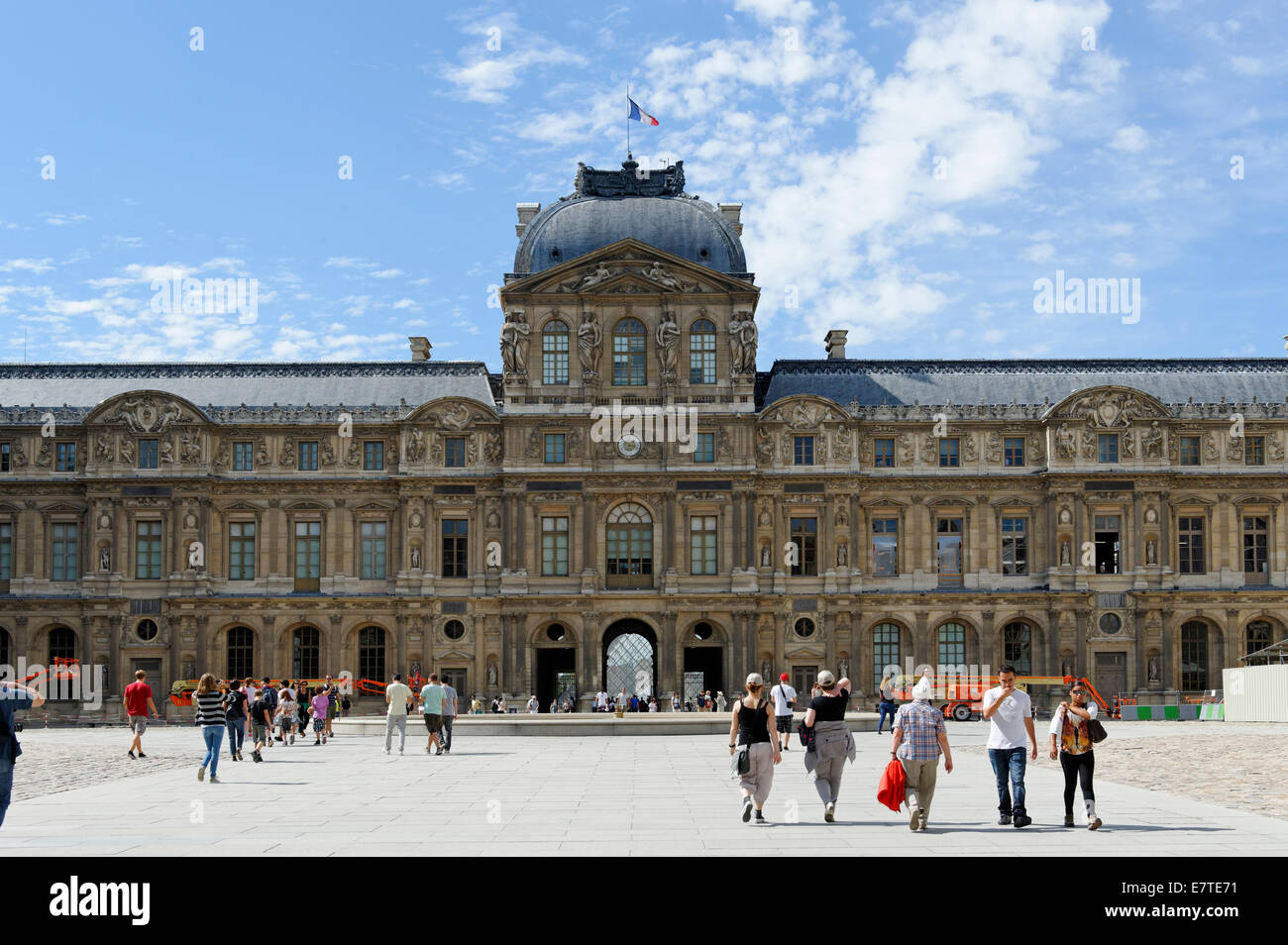 Palais du Louvre, 1st Arrondissement, Paris, France Stock Photo
