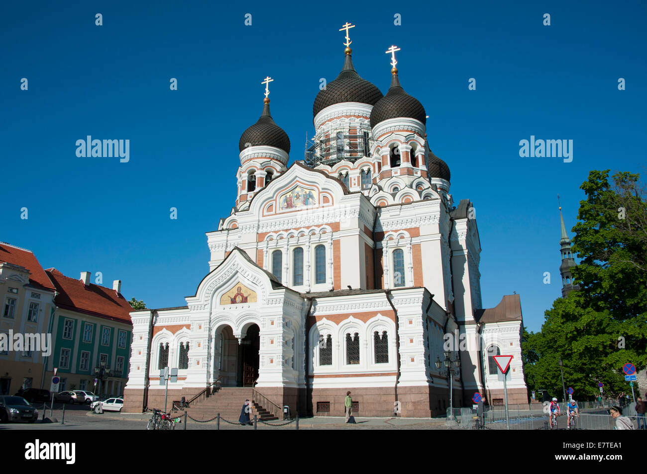Alexander Nevsky Cathedral, Tallinn, Estonia, Baltic States Stock Photo