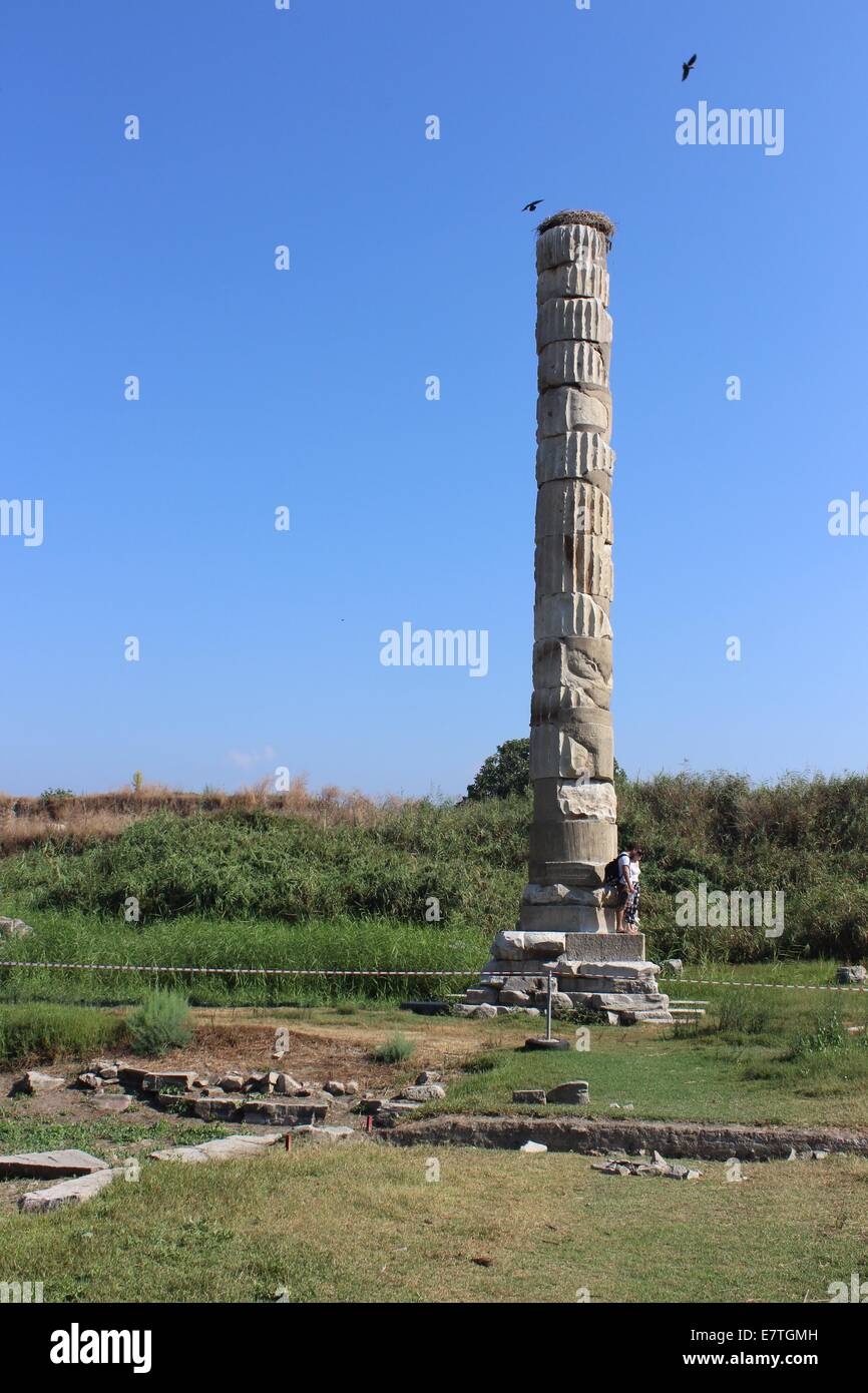 The Temple of Artemis Stock Photo - Alamy