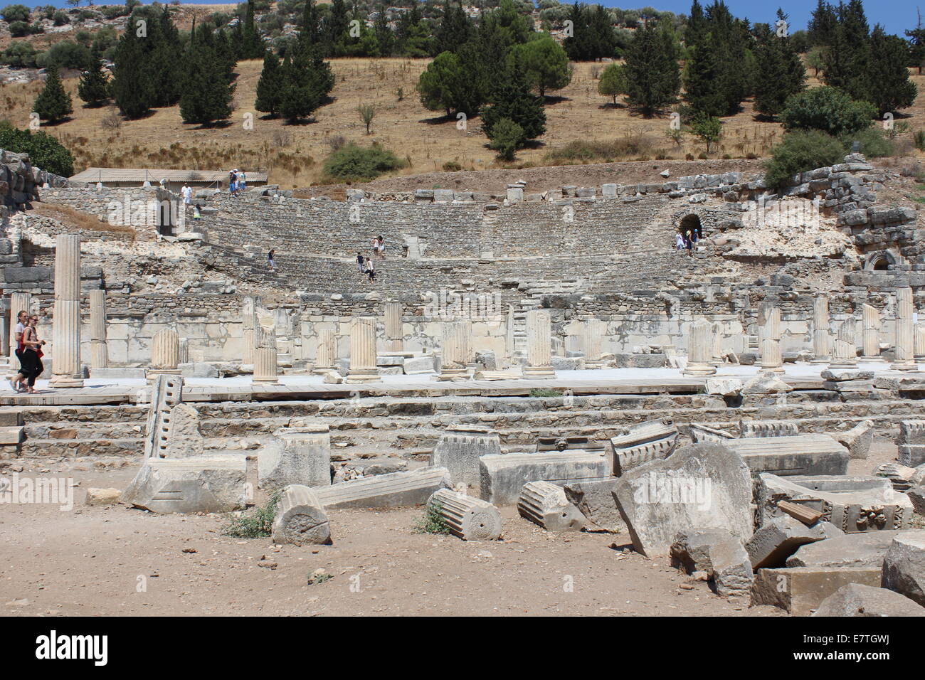 Ephesus City Stock Photo