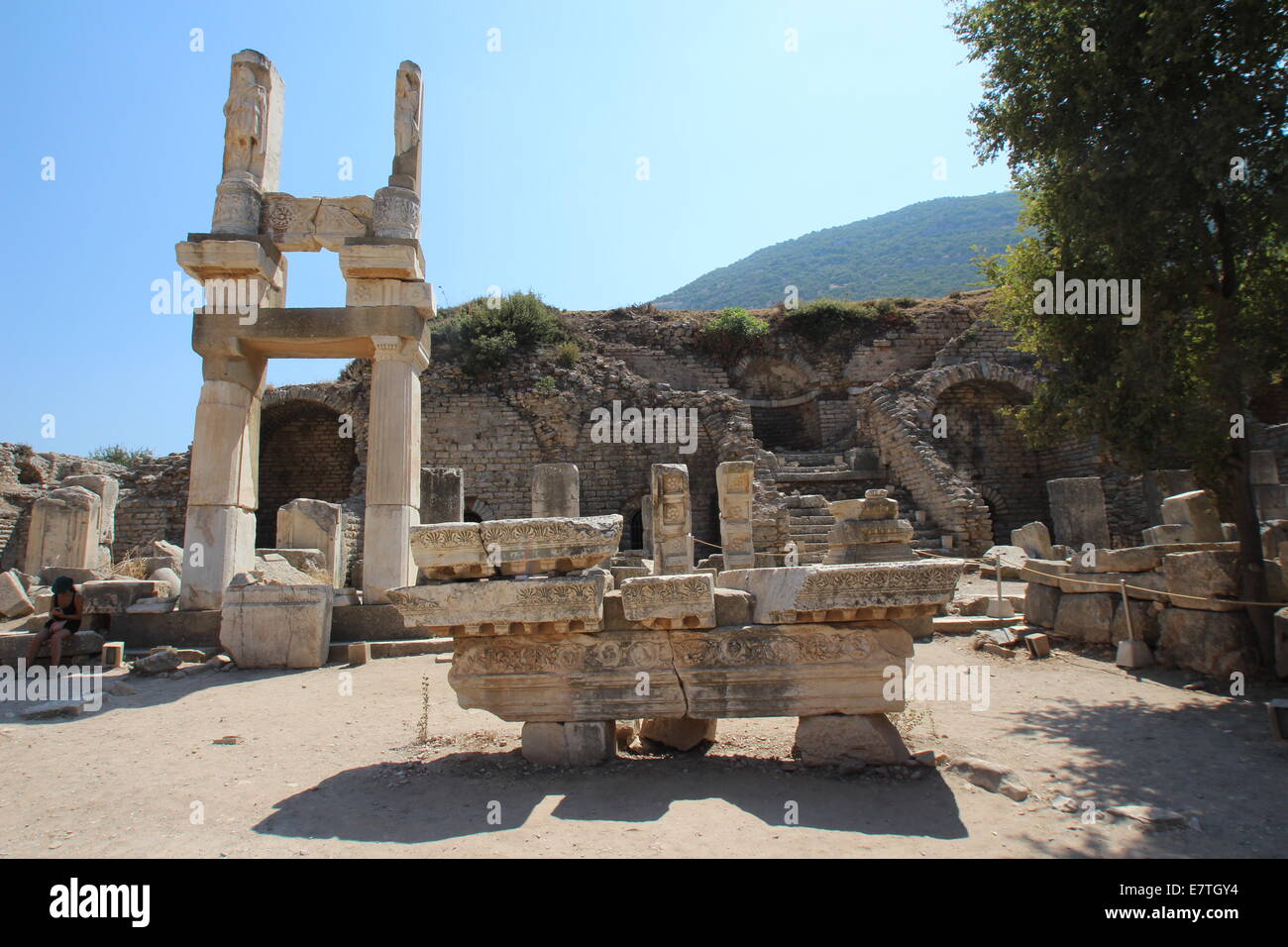 Ephesus City Stock Photo