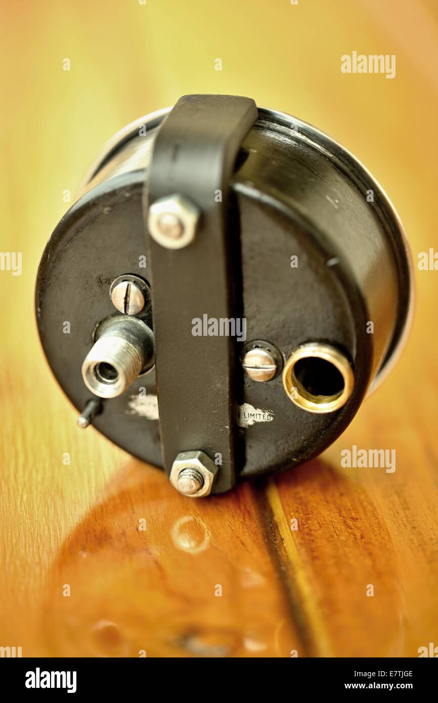 Smiths Chronometric speedometer made in England Stock Photo Alamy