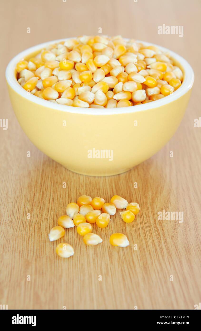Popping corn. Stock Photo