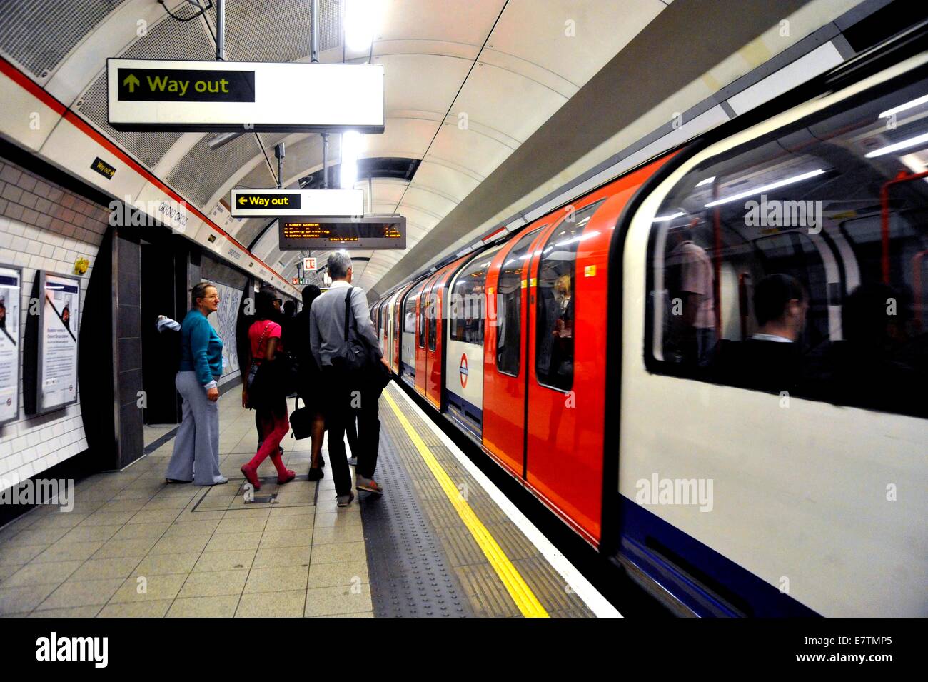 the London Underground Stock Photo - Alamy