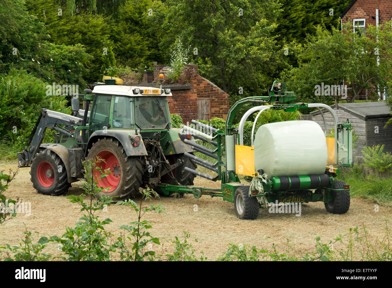 Hay And Bailer High Resolution Stock Photography And Images Alamy