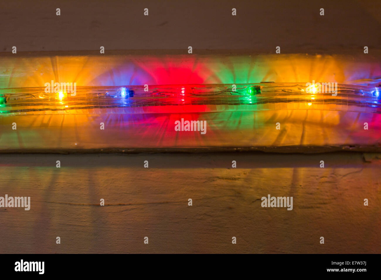 Garden rope lighting hi-res stock photography and images - Alamy