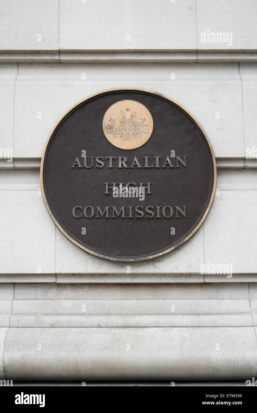 Australian High Commission. Stock Photo