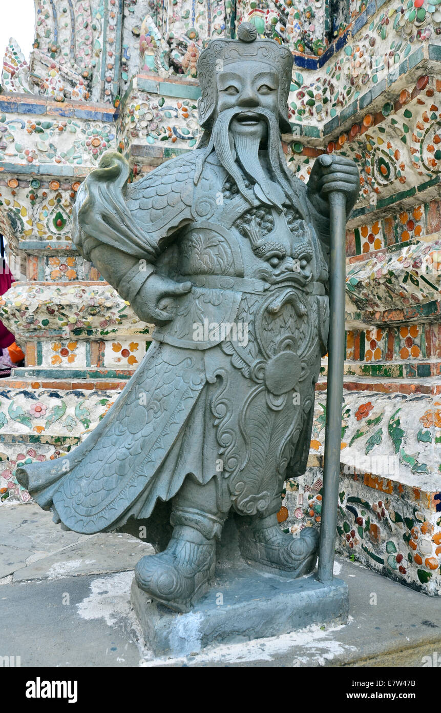 Chinese Ship Ballast stone figurines of Wat Arun ratchawararam