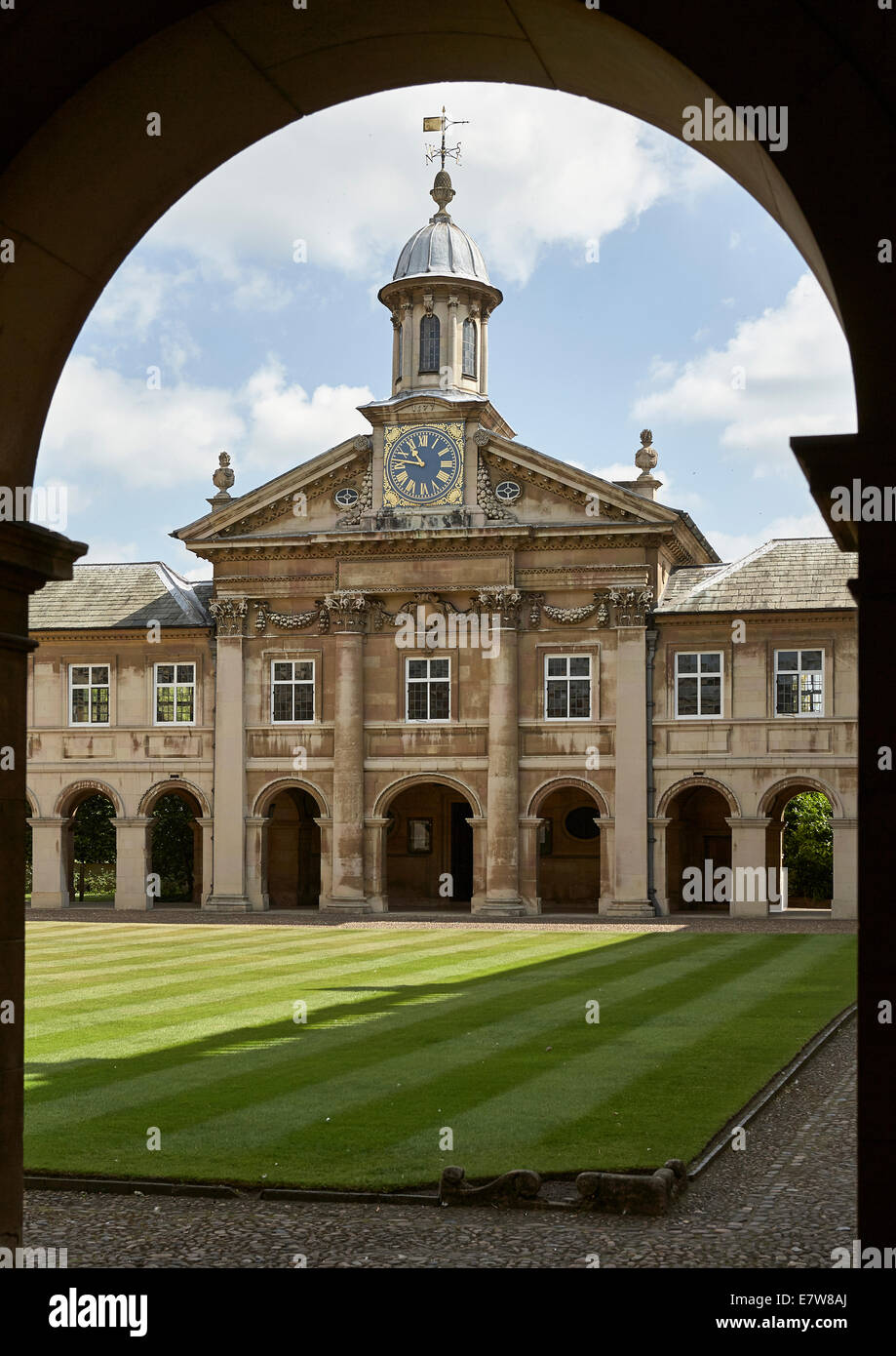 Emmanuel College Cambridge Stock Photo