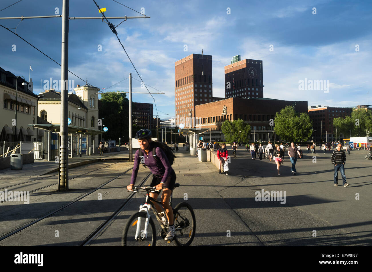 Oslo radhus hi-res stock photography and images - Alamy