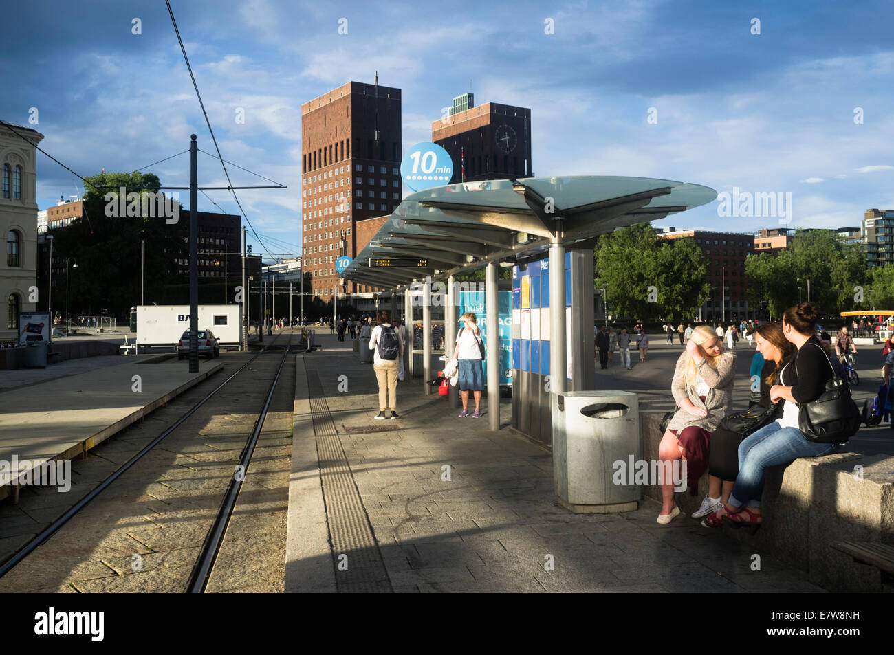 Radhus, Oslo City Hall, Norway Stock Photo - Alamy